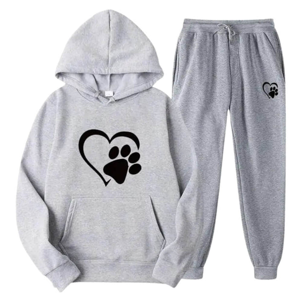 PetComfort-Set™ - Przytulna bluza z kapturem i spodnie – idealne połączenie ciepła, komfortu i stylu!