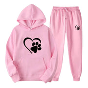PetComfort-Set™ - Przytulna bluza z kapturem i spodnie – idealne połączenie ciepła, komfortu i stylu!