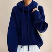 Lilly™  | Sweter z golfem z wełny merino